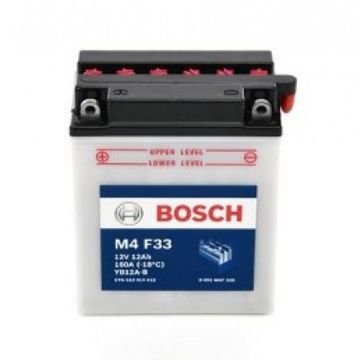 ΜΠΑΤΑΡΙΑ MOTO 12V 12AH BOSCH M4F33