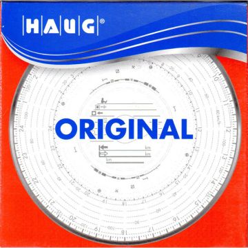 Ταχογράφοι Haug Original Kombi 180Km/h 100 Τμχ 