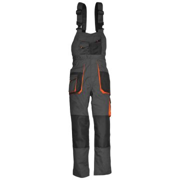 UNIMAC: ΣΑΛΟΠΕΤΑΣ ΕΡΓΑΣΙΑΣ ΜΕ 11 ΤΣΕΠΕΣ ΓΚΡΙ - TETORON COTTON 270gr/m2 - EN ISO 20345:2011 - ΜΕΓΕΘΟΣ S