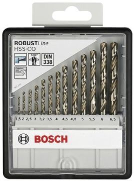 ΣΕΤ ΤΡΥΠΑΝΙΑ ΚΟΒΑΛΤΙΟΥ 13ΤΕΜ. HSS-Co Robust Line BOSCH