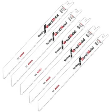 5 ΣΠΑΘΟΛΑΜΕΣ S1122HF BOSCH WOOD & METAL 2608656021