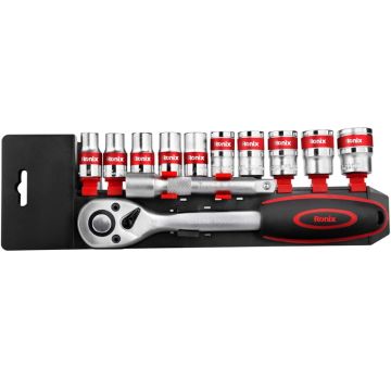 Σετ καρυδάκια 1/2''   + καστάνια ( RH-2643) RONIX