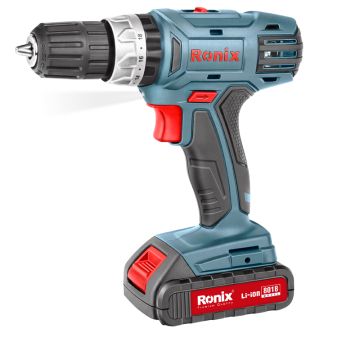 Κρουστικό Δραπανοκατσάβιδο RONIX 18v Li 2x1.5 Ah (8018) 