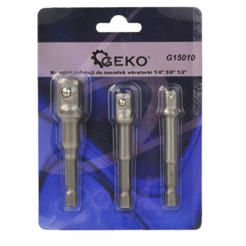 Σετ 3 τμχ για καρυδάκια 1/2   3/8   1/4 G15010 GEKO