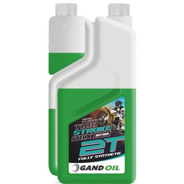 Λάδι μίξεως με δοσομετρητή αντικαπνικό GAND OIL ANTIFOAM MIX 2T TWO STROKE 1LT GA7079