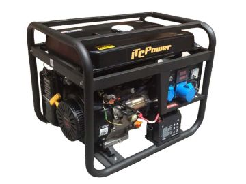 ΓΕΝΝΗΤΡΙΑ ΒΕΝΖΙΝΗΣ 6.6KW GG9000LEK+ ΡΟΔΕΣ ITC POWER