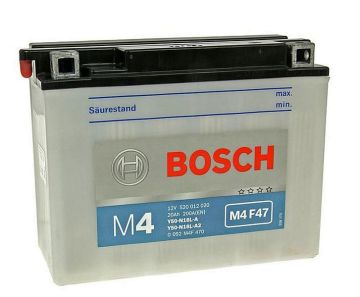 ΜΠΑΤΑΡΙΑ MOTO 12V 20AH Y50-N18L-A BOSCH
