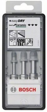 ΣΕΤ 3τμχ ΔΙΑΜΑΝΤΟΤΡΥΠΑΝΑ ΞΗΡΑΣ ΚΟΠΗΣ Φ(6,8,10mm)BOSCH