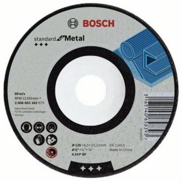 ΔΙΣΚΟΣ ΛΕΙΑΝΣΗΣ ΜΕΤΑΛΛΟΥ 180x6mm BOSCH