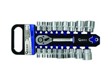 Σετ 19 τμχ CrV 1/2   8-32mm + καστάνια G10103 GEKO