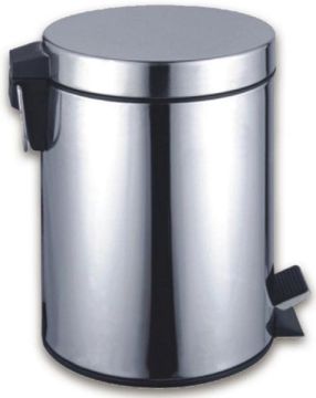 ΧΑΡΤΟΔΟΧΕΙΟ ΜΕΤΑΛΛΙΚΟ 26Χ40 12 LIT INOX SIENA NOVO